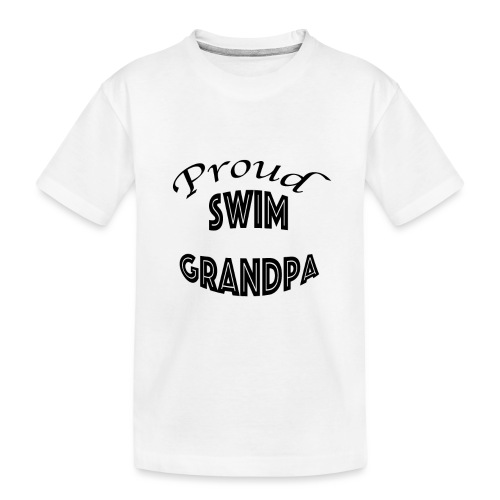 swim granpa - Kid's Premium Organic T-Shirt