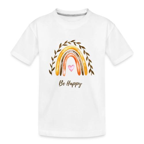 Be happy - Kid's Premium Organic T-Shirt