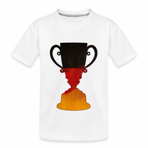 Germany trophy cup gift ideas - Kid's Premium Organic T-Shirt