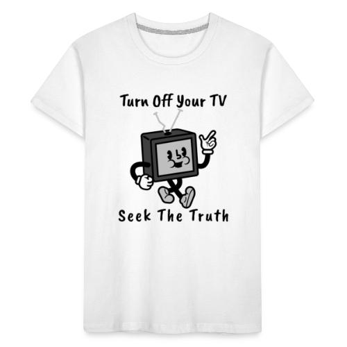 Seek the Truth - Kid's Premium Organic T-Shirt