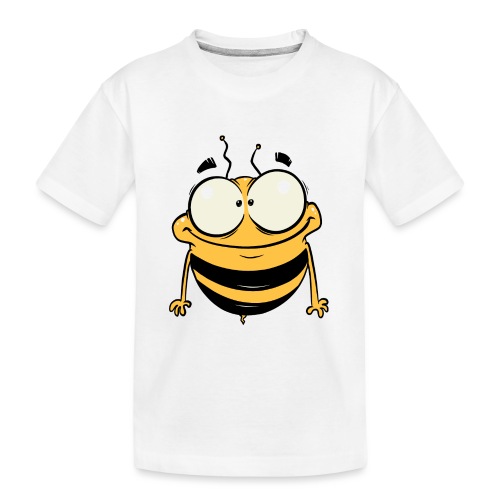 Happy bee - Kid's Premium Organic T-Shirt