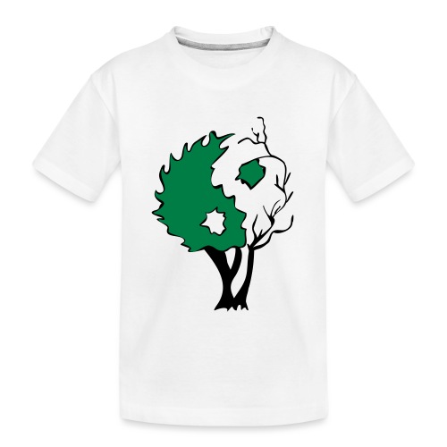 Yin Yang Tree - Kid's Premium Organic T-Shirt