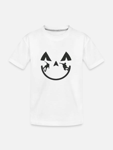 Skateboarder skaterramp Skateboarding Skateboard - Kid's Premium Organic T-Shirt - white - Front