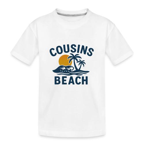 cousins beach t shirt - Kid's Premium Organic T-Shirt