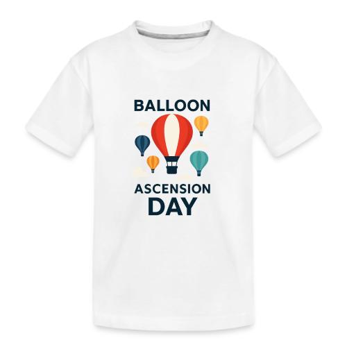 Balloon Ascension Day shirt - Kid's Premium Organic T-Shirt