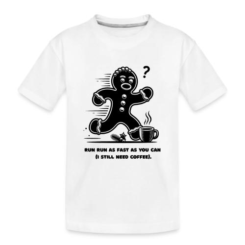 Gingerbread Man T-Shirt - Kid's Premium Organic T-Shirt