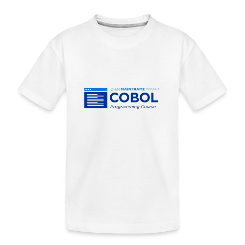 COBOL Programming Course - Kid's Premium Organic T-Shirt
