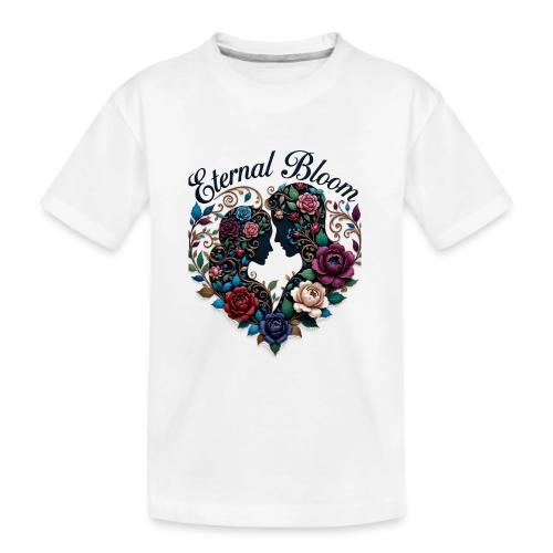 Eternal Bloom Embrace T-Shirt - Kid's Premium Organic T-Shirt