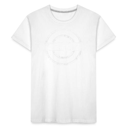 Shack logo White - Kid's Premium Organic T-Shirt