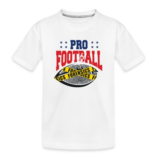 PRO FOOTBALL FORENSICS - Kid's Premium Organic T-Shirt