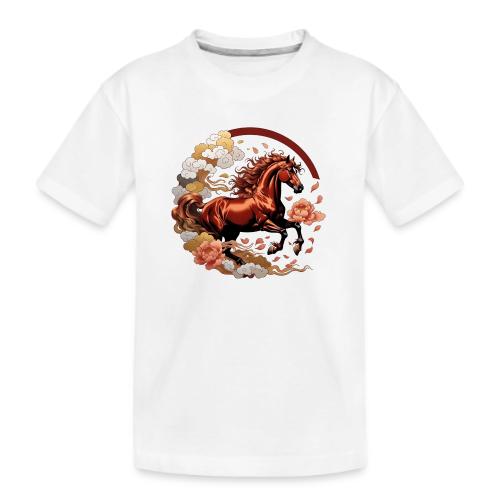 Year of the Horse T Shirt, Lunar New Year Gift - Kid's Premium Organic T-Shirt
