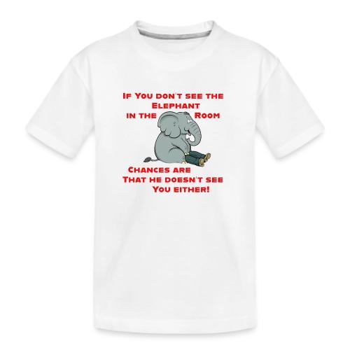 Elephant in the Room Meme - Kid's Premium Organic T-Shirt