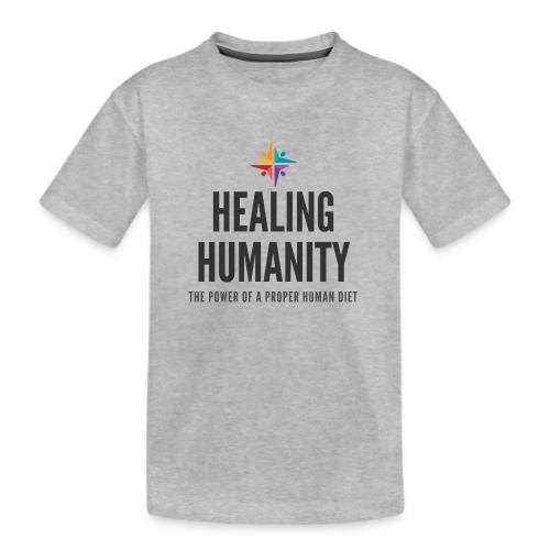 Healing Humanity Color Logo - Kid's Premium Organic T-Shirt