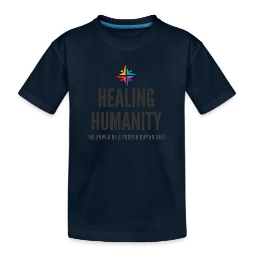 Healing Humanity Color Logo - Kid's Premium Organic T-Shirt