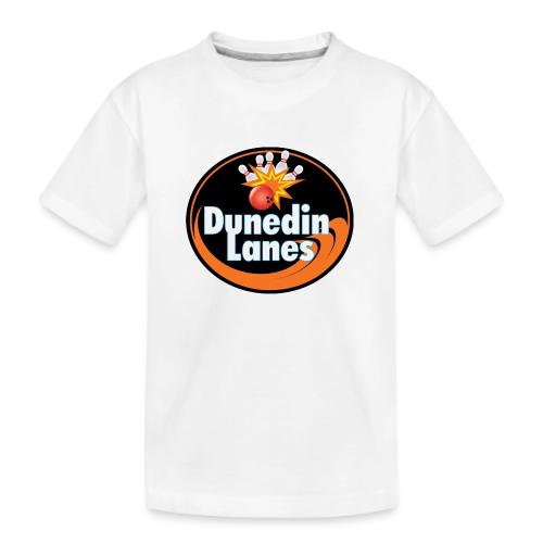 Dunedin Lanes Logo Merchandise - Kid's Premium Organic T-Shirt