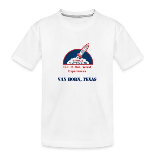 Space Voyagers - Van Horn, Texas - Kid's Premium Organic T-Shirt