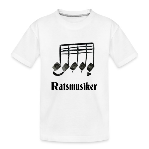 Ratsmusiker Music Notes - Kid's Premium Organic T-Shirt