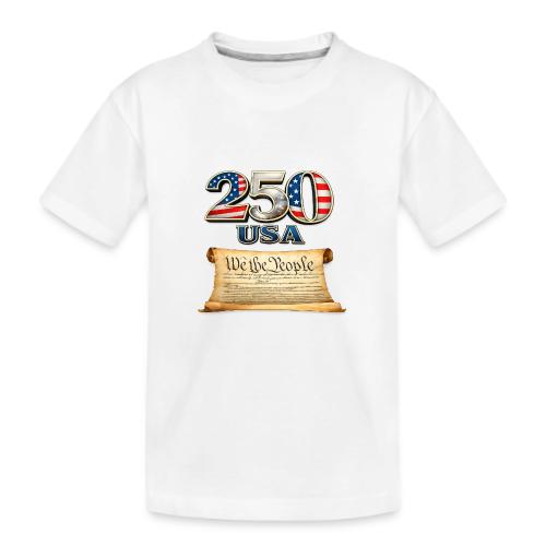 250th anniversary celebration of America - Kid's Premium Organic T-Shirt