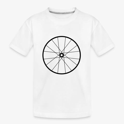 Bicycle Wheel - Kid's Premium Organic T-Shirt