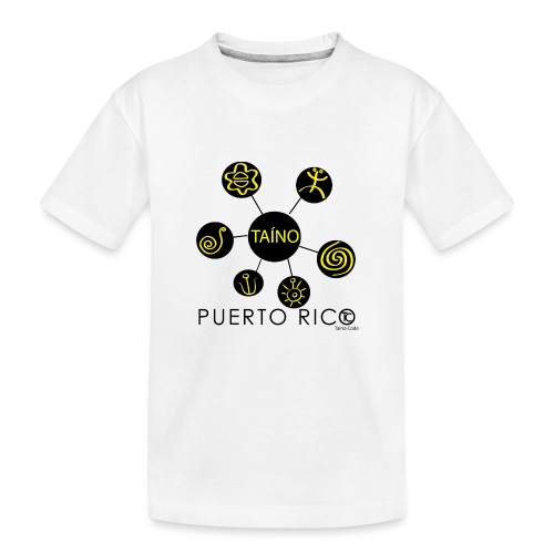 Símbolos Tainos PR - Kid's Premium Organic T-Shirt