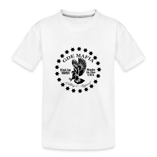 Eagle with stars - GDE Mafia - Kid's Premium Organic T-Shirt