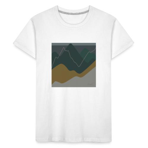 Mountains - Kid's Premium Organic T-Shirt
