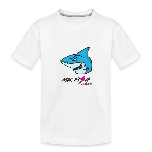 Mrfish Vlogs Logo - Kid's Premium Organic T-Shirt
