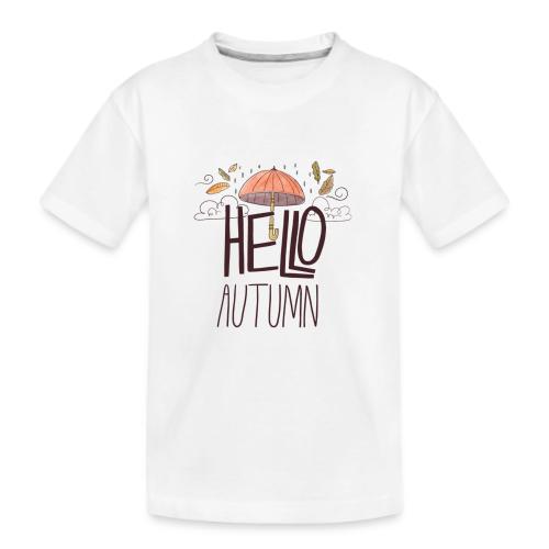 Hello autumn. - Kid's Premium Organic T-Shirt