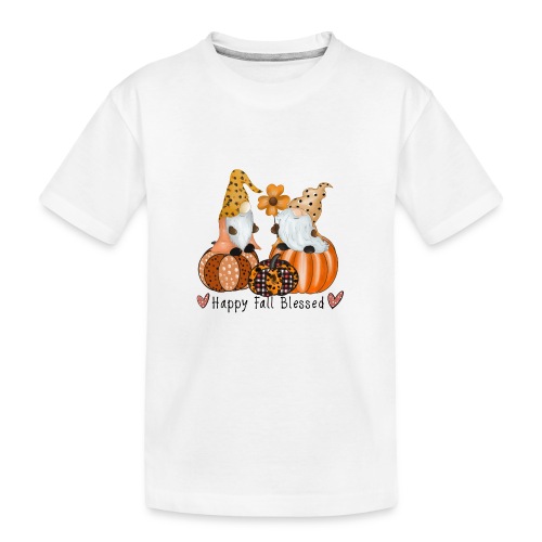 Fall gnomes - Kid's Premium Organic T-Shirt