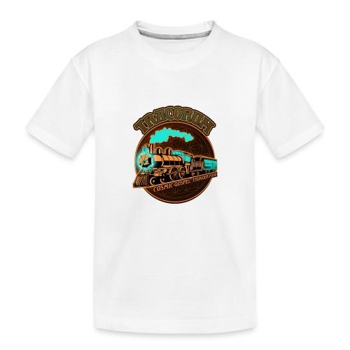 Tracorum Cosmic Train - Kid's Premium Organic T-Shirt