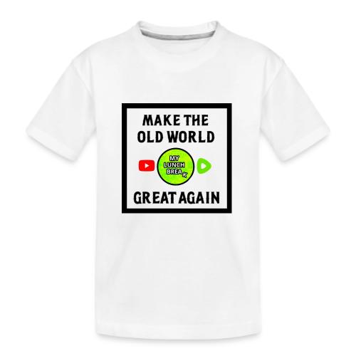 Make The Old World Great Again - Kid's Premium Organic T-Shirt