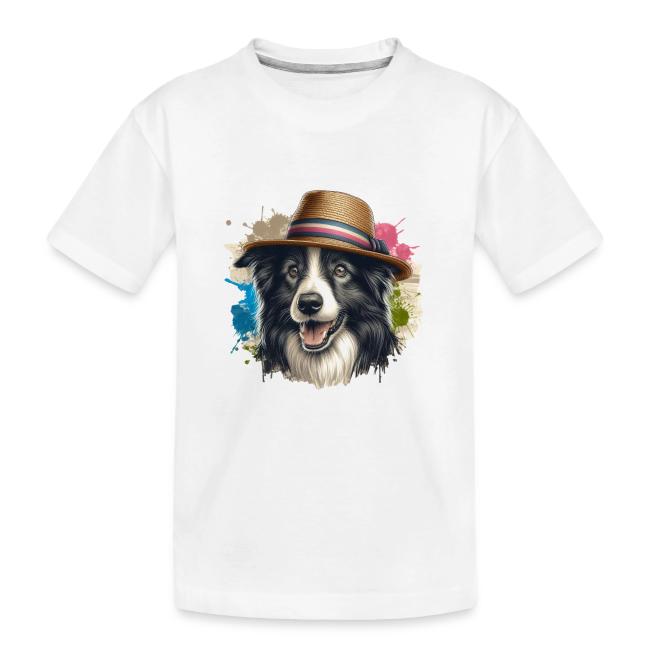 Border Collie Paint Splash Art