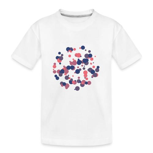 abstract circles pattern - Kid's Premium Organic T-Shirt