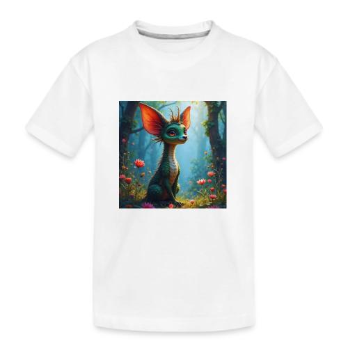 Fantasy Forest Character with Magical Vibe - Kid's Premium Organic T-Shirt
