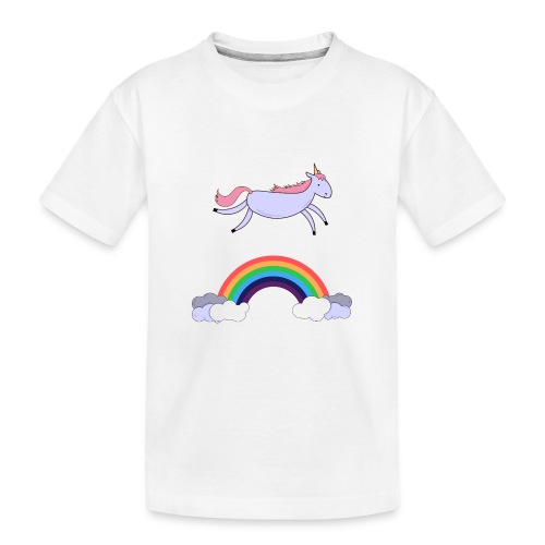 Flying Unicorn - Kid's Premium Organic T-Shirt
