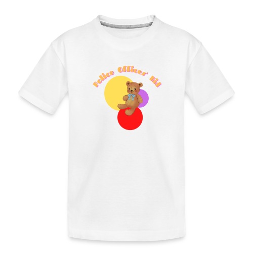 A police office kid t-shirt - Kid's Premium Organic T-Shirt