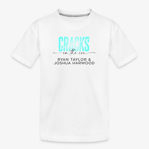 Cracks in the Ice Title Black - Kid's Premium Organic T-Shirt