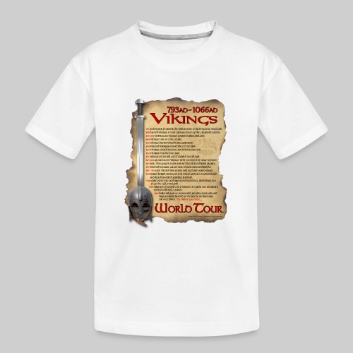 Viking World Tour - Kid's Premium Organic T-Shirt