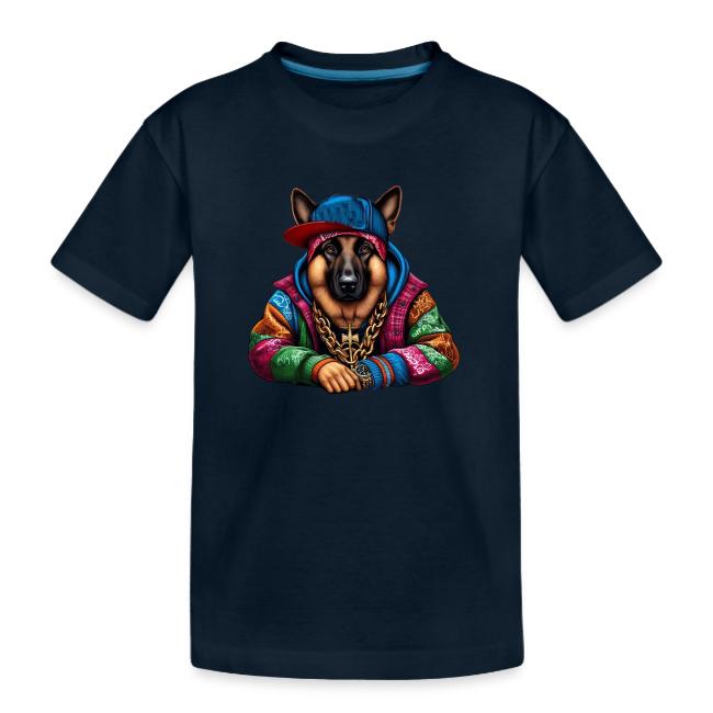 German Shepherd The Rapper Drawing