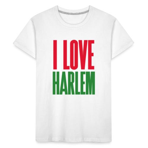 I LOVE HARLEM design - Kid's Premium Organic T-Shirt