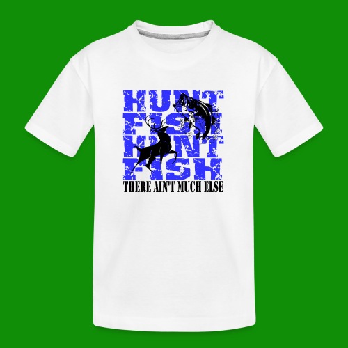 Hunt Fish - Kid's Premium Organic T-Shirt