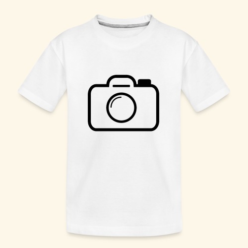 Camera - Kid's Premium Organic T-Shirt