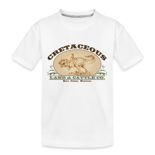 Cretaceous Land and Cattle Co, - Kid's Premium Organic T-Shirt