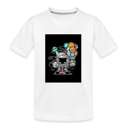 우주로봇 - Kid's Premium Organic T-Shirt