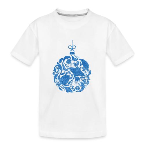 Coastal Christmas Ornament - Kid's Premium Organic T-Shirt