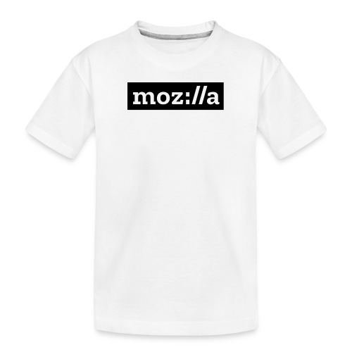 moz logo white - Kid's Premium Organic T-Shirt