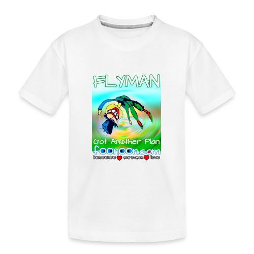 Flyman Got Another Plan - Kid's Premium Organic T-Shirt