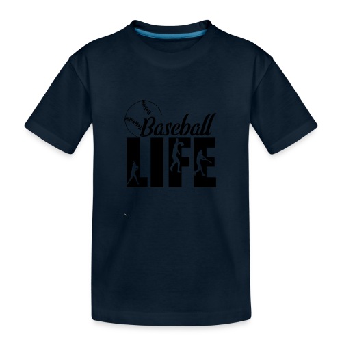 Baseball life - Kid's Premium Organic T-Shirt