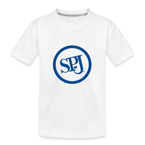 SPJ Blue Logo - Kid's Premium Organic T-Shirt