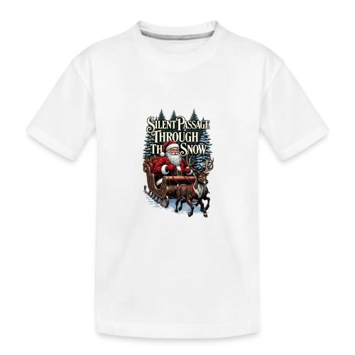 Nostalgic Santa T-Shirt - Kid's Premium Organic T-Shirt